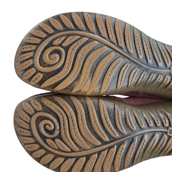 Naot Matai Brown Bronze Leather Mary Jane Comfort Shoes Size 38 US 7 Artsy - Picture 8 of 15